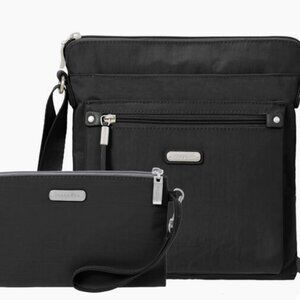 Baggallini Black Messenger Bag